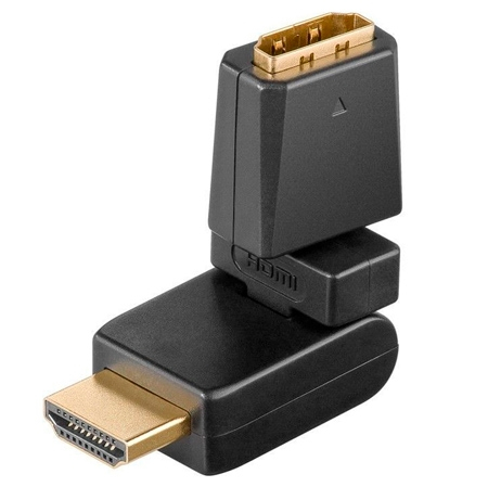 Goobay HDMI Flexibele Adapter - Zwart