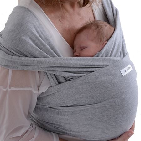 Dreamgenii SnuggleRoo Draagzak voor Baby – Lichtgrijs