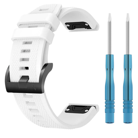 Garmin Fenix 6 Polsband 22 mm Wit