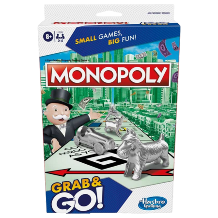 Hasbro Monopoly Grab & Go Reisspel
