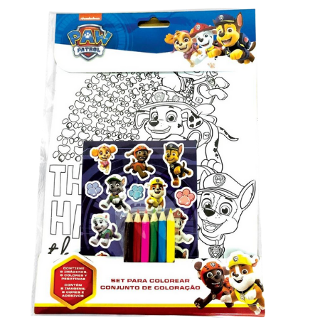 Paw Patrol kleurset