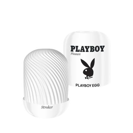 Playboy Pleasure 70th Anniversary Egg Stroker – Wit