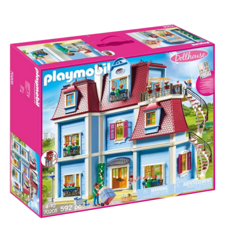 Playmobil Groot Poppenhuis met Deurbel Speelset