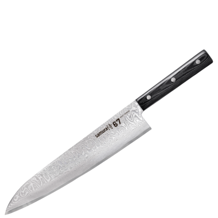 Samura SD67-0087M Damascus 67 Groot Koksmes - 24cm