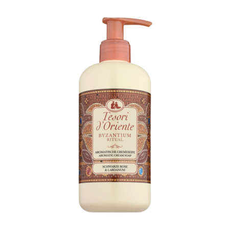Tesori d'Oriente Byzantium Rituele Handzeep met Zwarte Roos - 300ml