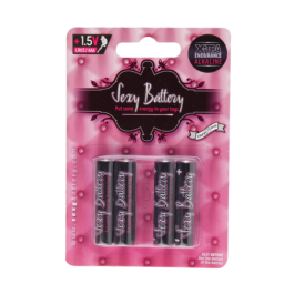 Sexy Alkalinebatterij AAA - 4 stuks