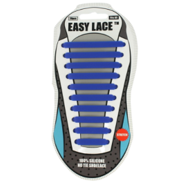 Easy Lace No Tie Schoenveter Siliconenveters - Blauw
