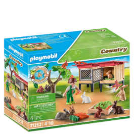 Playmobil Country Rabbit Hutch Playset
