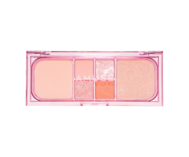 Amuse Vegan gezicht make-up palet - 02 Peach Glow