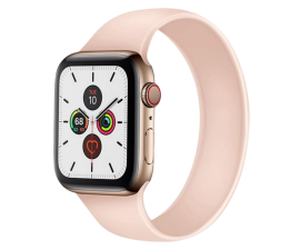 Apple Watch 42/44 mm Siliconenbandje Roze