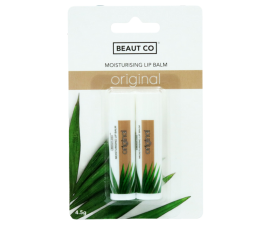 Beaut Co Hydraterende Lip Balm Original Twin Pack – 4.5 g
