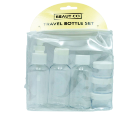 Beaut Co Reisflessen Set – 6 Stuks