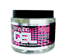 Beauty Formulas Hold & Shine Styling Gel - 500 ml