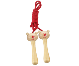 Klassieke wereld houten springtouw