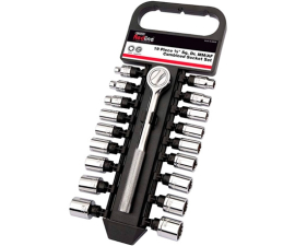 Draper Redline dopsleutelset - 19-delig