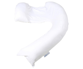 Dreamgenii Hoes voor Zwangerschapssteunkussen – Wit