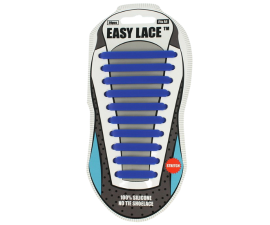 Easy Lace No Tie Schoenveter Siliconenveters - Blauw