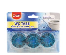 Elina Clean WC Blue Flush Toilet Cleaner Tablets – 3 stuks