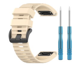 Garmin Fenix 6 Polsband 22 mm Beige