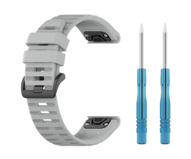 Garmin Fenix 6 Polsband 22 mm Grijs