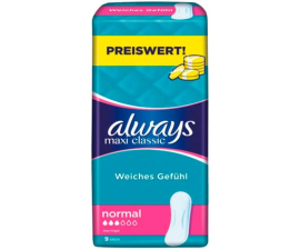 Always Maxi Classic Normaal - 9 stuks