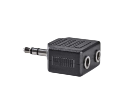 Nedis Stereo Audio 3,5 mm Mannelijk naar 2x 3,5 mm Vrouwelijk Adapter