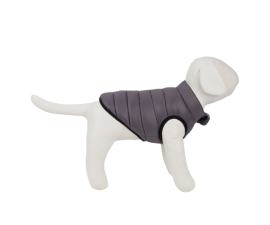 Peppy Buddies Ultra-Licht Grijze Puffy Hondenjas - XL