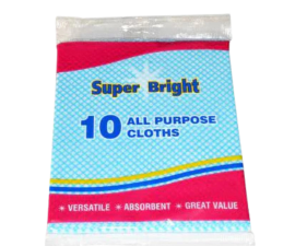 Superbright All-Purpose Doeken – 10 stuks