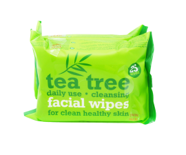 XBC Tea Tree Gezichtsdoekjes - 2x25 stuks